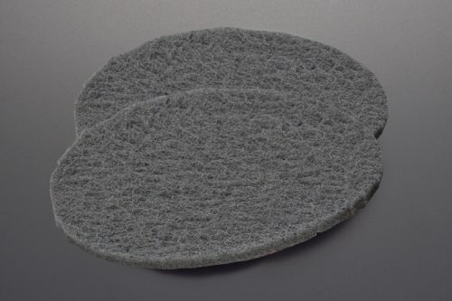 grey abrasive pads