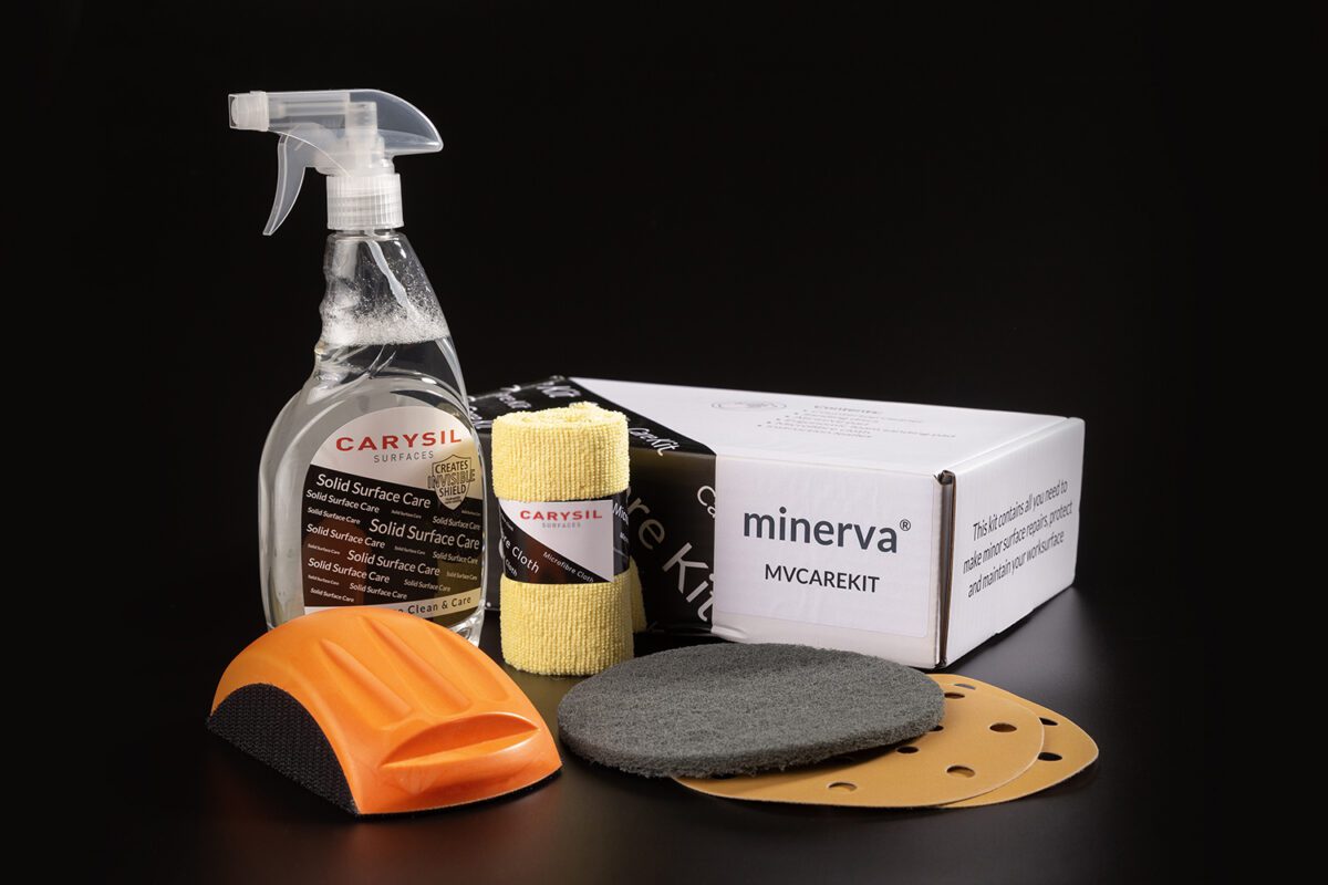 Solid Surface Clean & Care - Minerva Work Surfaces